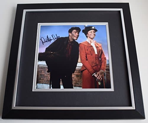 Sportagraphs Dick van Dyke SIGNED Framed LARGE Square Photo Autograph display Mary Poppins PERFECT GIFT