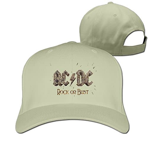 ACDC Rock Or Bust Adjustable Snapbacks Baseball Cap