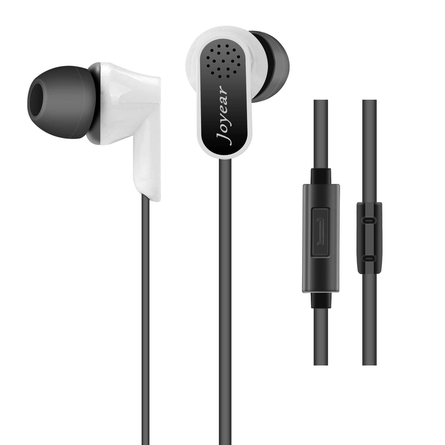 Earphones in Ear Headphones Wired Earbuds with Microphone and Volume Control,Compatible for Smartphone Tablet Laptop and All of 3.5mm Audio Plug Devices(1 Pcs)