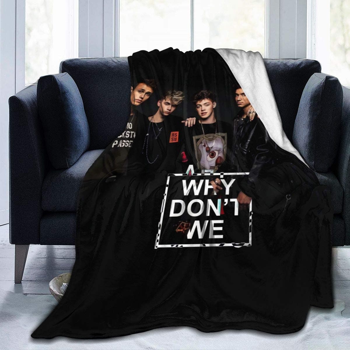 MWM Soft and Warm Throw Blanket Digital Printed Ultra-Soft Micro Fleece Blanketï¼ˆ50 x40, 60" x50, 80" x60ï¼‰Why-Dont Limelight We
