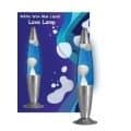 Retro 16" illumini Blue/Clear Lava Lamp