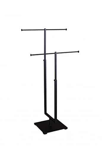 ThinkandPlay CSR-2-MAB 2-Tier Jewelry Stand44; Matte Black