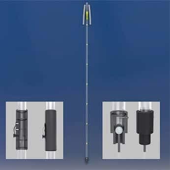 B-10104-24 Coretaker Polycarbonate Sludge Sampler, 24-ft