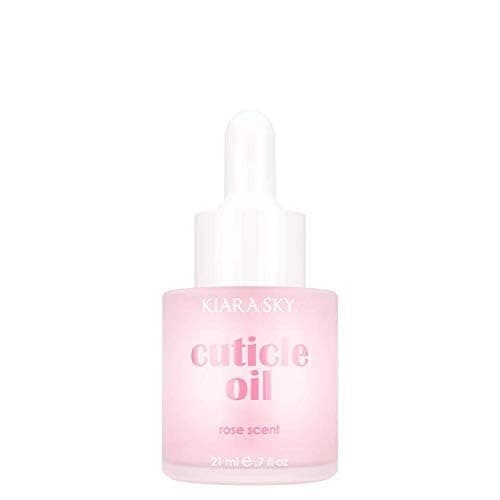 KIARA SKY Cuticle Oil - Hydrating, Nourishing & Moisturizing, Repair for Weak Damaged Nails 0.7 fl oz - Rose Scent