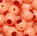 Trout Beads Blood Dot Eggs Sun Orange Choice of Sizes (10mm)