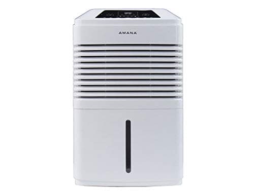 AMANA High Efficiency 50 Pint Portable Dehumidifier, White