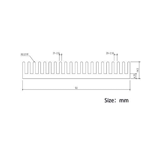 High Power Large Aluminum Heat Sink Plate 150mmx93mmx15mm/ 5.9x3.66x0.59 inch Heatsink Module Cooler Fin for PCB Board LED Motherboard Cooling GPU Backplate Radiator Routers RTX 3090 3080, Black