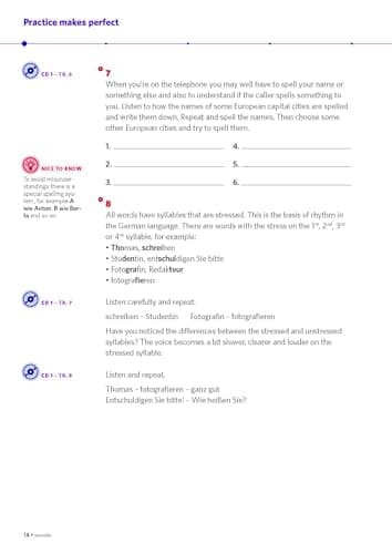 Pons German series: PONS Power-Sprachkurs Deutsch als Fremdsprache - Book + CD: Learning German with a book, 2 audio+mp3-CDs and online tests