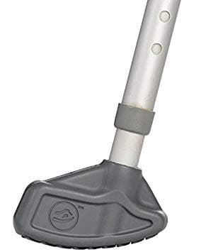 MTip Crutch Tip - Comfort Tip (Pair) - Gray