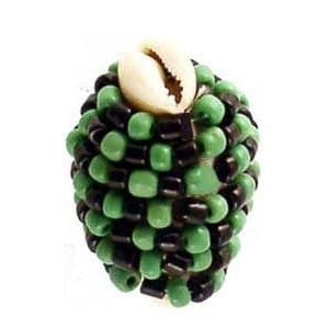 Powerful Santeria Beaded Makutos Macuto Amulets and Talismans Wicca Voodu Religion, Ogun