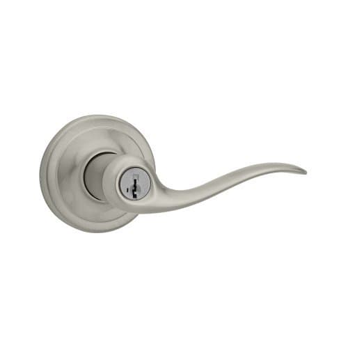 KwiksetSignature Series 97402-732 Satin Nickel SmartKey Tustin Entry Lever