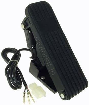Naks Adult Automation Foot Pedal Throttle For Electric Rickshaw / Car / Bike / Scooter-Black