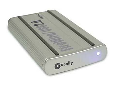 Macally PHR-250CC - Hard Drive Enclosure - 2.5" - IDE - Firewire / Hi-Speed USB