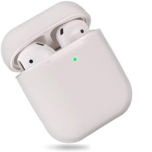 EYEKOP AirPods Case, Premium Ultra-Thin Soft Skin Cover Compatible with Apple AirPods 2 & 1 - Transparent