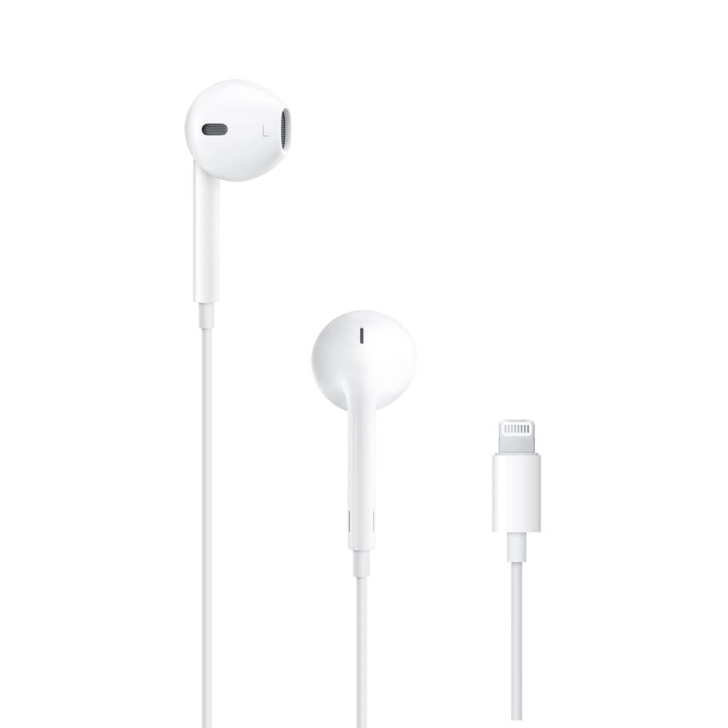EarPods Headphones with Lightning Connector, Wired Ear Buds for iPhone with Built-in Remote to Control Music, Phone Calls, and Volume
