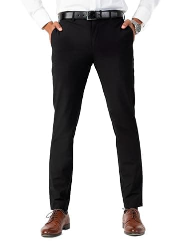 The Pant Project Luxury PV Lycra Stretchable Formal Pants for Men | Stylish Slim Fit Men's Wear Trousers for Office or Party | Mens Fashion Dress Trouser Pant