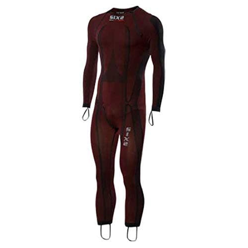 SIXS Adult Racing Onesie Stxr - Dark Red, Small