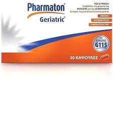Pharmaton Geriatric- The Original-30 caps -multivitamins with Ginseng