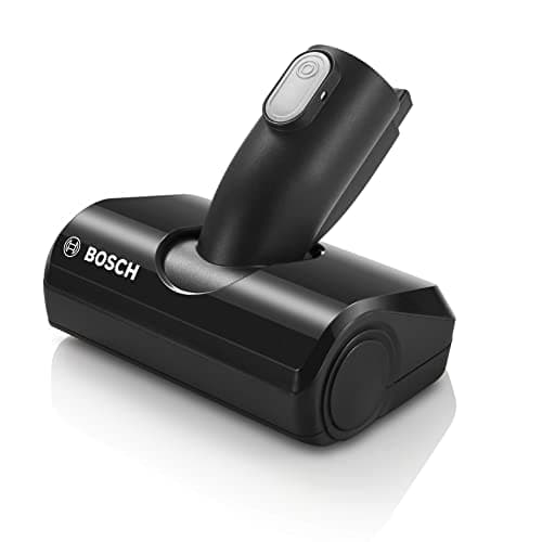 Bosch BHZUMP Mini Turbo Nozzle for Hard to Reach Areas, Suitable for All Unlimited Cordless Vacuum Cleaners, Vehicle Interior Cleaning, Turbo Brush, Power Nozzle, Accessories, Black