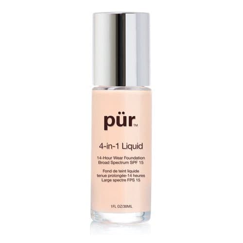 PUR Cosmetics 4-in-1 Liquid Foundation, Light, 1 Fl Oz