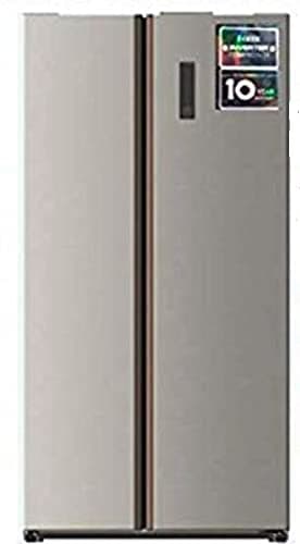 Nikai NRF800 Side By Side Refrigerator, Silver- NRF800SBSS1