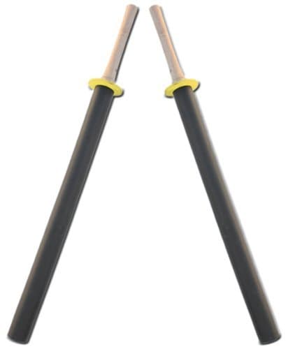 Set of 2 Foam Padded Training Swords Shinai Bokken New