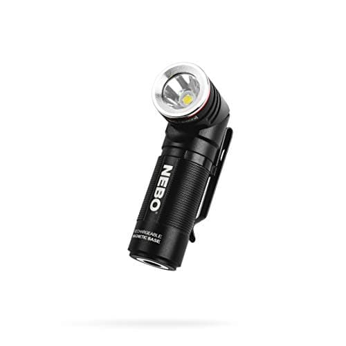 NEBO SWYVEL 1000-Lumen Rechargeable Flashlight: Compact rechargeable EDC light has a 90 degree Rotating Swivel Head; 5 light modes; smart power control - 6907
