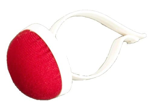 Pin Cushion Armband with Strap Red