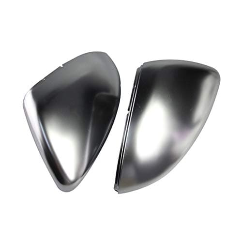 DDlong New 1 Pair Matt Chrome Rearview Side Mirror Cover Caps for Golf 7 MK7 Lamando Touran