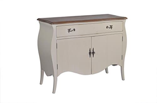 East at Main Moza Big Cabinet w/2 Drawers and 2 Doors- Gazelle Color Base, (43x18x34)