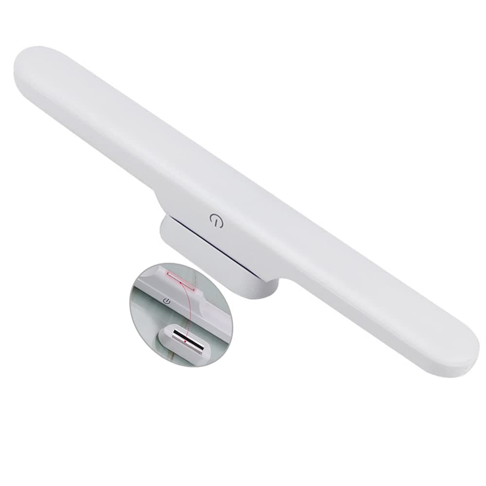 LED Light Bar, Magnetic Mount & USB Rechargeable Battery Powered Lamp Strip, Portable for Makeup, Car, Cabinet, Bedroom Reading and Emergency