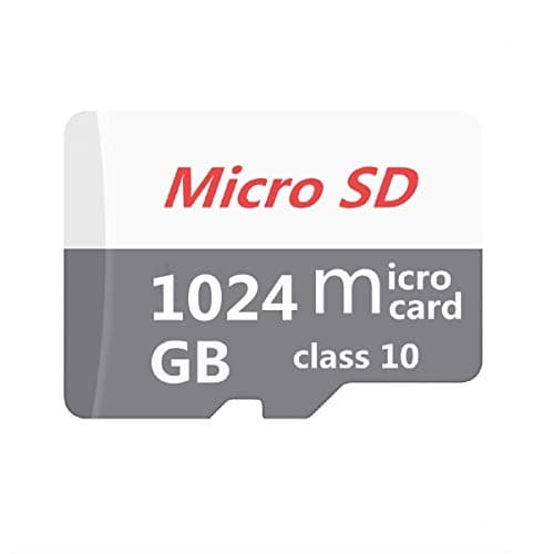 Micro Mini SD Card 1024GB, XSRUN Small Memory Card for Micro Mini SD/XC/HC Class 10 UHS-I High Speed Memory Card for Phone,Tablet and PCs - with Free Adapter