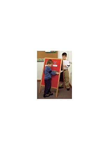 Children's Easels - Teacher's Helper Easel Magnetic Free-Standing Whiteboard, 4' H x 2' W