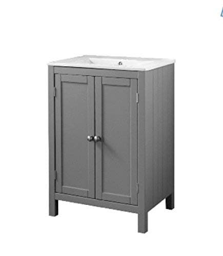 Esteem Traditional Vanity Unit in Dove Grey