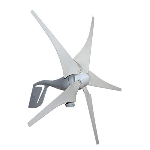 AUECOOR 700W Solar Wind Hybrid System : 400W 12V Wind Turbine Generator + 3 x 100W Polycrystalline Solar Panel+ Accessories Home Cabin RV Off Grid System Charging 12V Battery