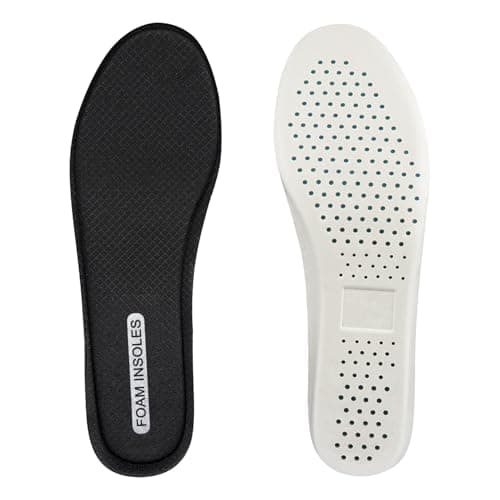 Endoto Memory Foam Insoles for Skechers Women & Men Shoes, Replacement Soft Elastic Insole Inserts for Foot Comfort(Size:US Men10-EU43)