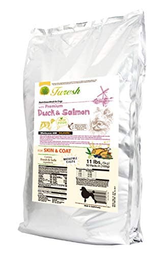 Furesh Dry Dog Food w/ Premium Duck & Salmon, 11 lbs (Skin & Coat)