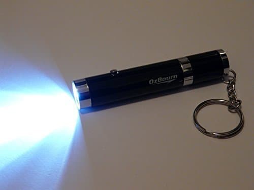 USB 8GB Flash Drive Rechargeable Flash Light Key Chain Torch Memory Stick