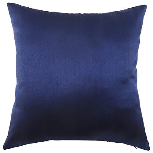 eazyhurry Pillowcase Decorative Throw Pillow Cover Cushion Classic Polyester Pillowcase Navy Blue 28" X 28"