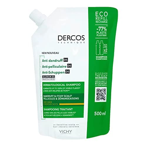 Vichy Dercos Anti-Dandruff Shampoo Dry, 500ml