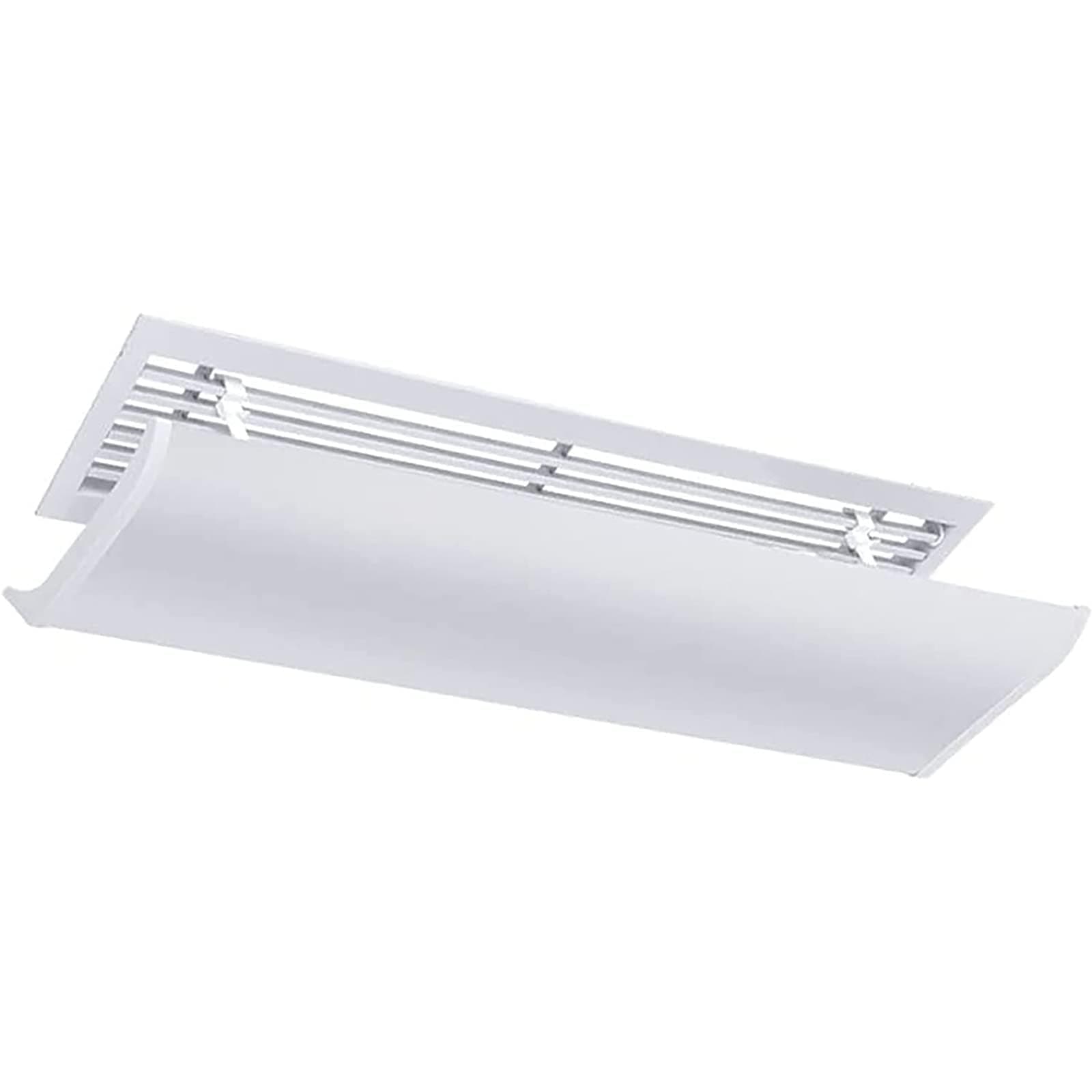 Jaffiust Air Conditioner Deflector Central AC Air Flow Deflector Prevent The Cold Air From Blowing Straight, Angle Adjustable, Easy Installation, For Vents, Sidewall, 24.8 * 7.8