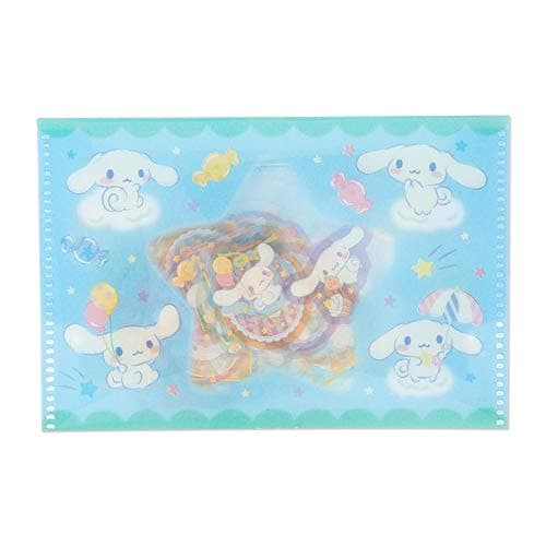 Sanrio Foil Stamping Planner Stickers with PVC Card Case/Pack of 45 (Cinnamoroll [ 195057 ])