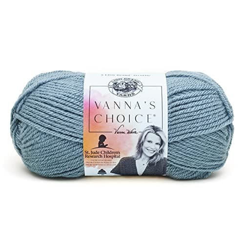 Lion Brand Yarn 860-108A Vanna's Choice Yarn, Dusty Blue