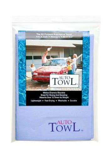 Pacific Dry Goods EcoTowl AutoTowl Multi-purpose Reusable Cleaning, Drying & Polishing Car Towel
