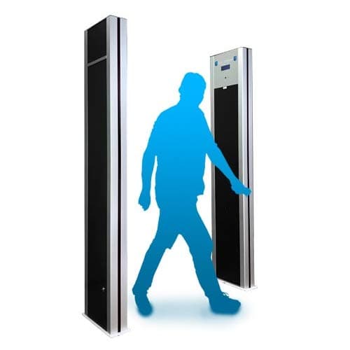 Single Wall 10 Zone Walk-Through Metal Detector,Metal Detector Door Frame,Door Sensor,Detector Sensor,Airport Baggage Scanner Safety,Metro and Train Station Checkpoint Detector