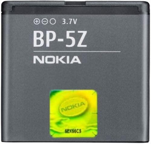 Genuine Original Replacement Rechargeable Nokia Battery Akku BP-5Z 3.7V 4.0Wh 1080mAh For Nokia N700 (BULK PACKAGING)