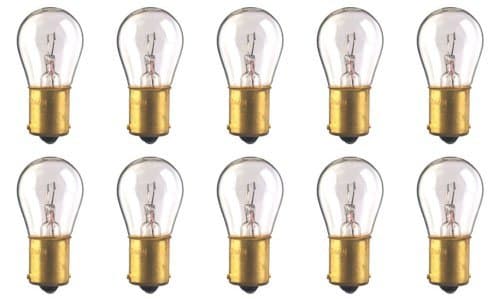 CEC Industries 93 Bulbs, 12.8 V, 13.312 W, BA15s Base, S-8 Shape (Box of 10)