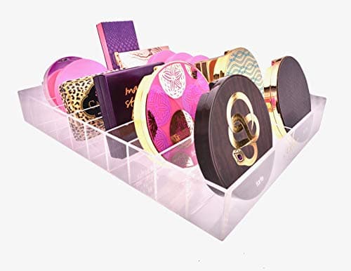 Sonny Cosmetics Acrylic LARGE COMPACT Makeup drawer organizer for the Ikea Alex Big STAR 20 SLOT