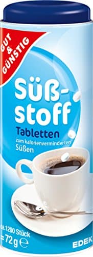 Sweetener 72 g - 1200 Pills, Sugar Free, Aspartame Free, Low Carb