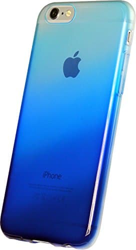 Dyed iPhone 8 Case/iPhone 7 Case Perfect Feel Soft TPU by DyeCase ((Japan Anti Slip Ultra Thin Slim Fit Case Silicone Colorful Gradient Case Ombre Tie Dye Japanese Anime Manga Art Cosplay)) - Lake